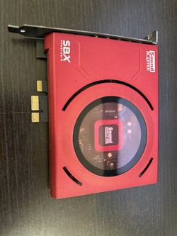 Creative SoundBlaster SBX Hifi Soundcard(PCIE) 