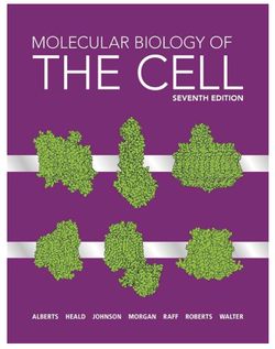 Molecular Biology of the Cell book