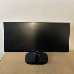 Computer Monitors, 1 LG and 2 Samsung