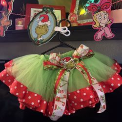 Custom Holiday Tutus And Headbands 
