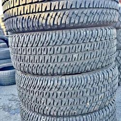 275:65R20 Vendo Set De Llantas Usadas Marca Michelín 