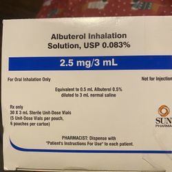Albuterol  Solution