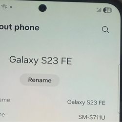 Samsung s23 fe unlocked