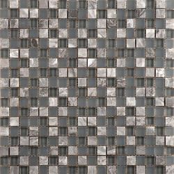 Glass mosaic tile 12” x 12” @ $5/sf