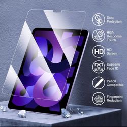 2 Tempered Glass Screen Protectors For 10.9” And 11” Apple iPads