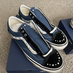 VANS PEARLIZED OLD SKOOL NAVY