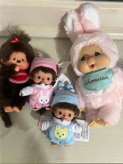 Monchichi friends —  $25 EACH