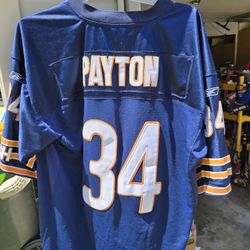 WALTER PAYTON JERSEY NEW SIZE 54 