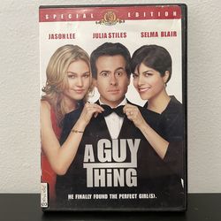 A Guy Thing DVD Special Edition Jason Lee Julia Stiles Blockbuster Y2K 2003