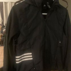 Adida’s Windbreaker Hooded Jacket 