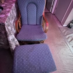 Rockin Chair With Rockin Foot Still..