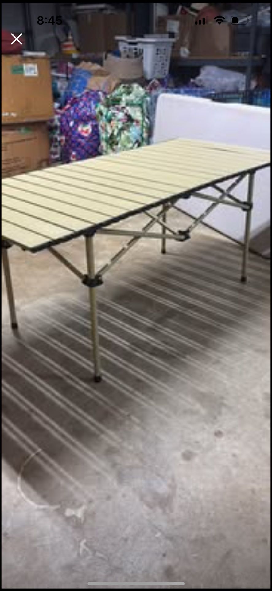 outdoor picnic table
