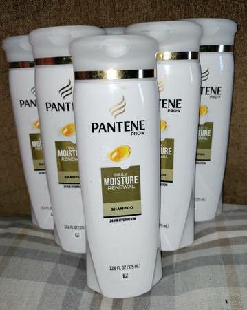 (6) Pantene Pro V Daily Moisture Renewal Shampoo! 12.6 oz. Per bottle!