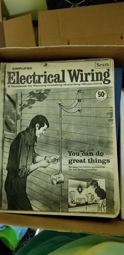 Sears Electrical Wiring. Copy not original. Free W/purchase
