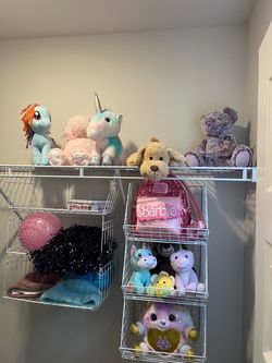 Girl’s closet of fun! Animals and Toys