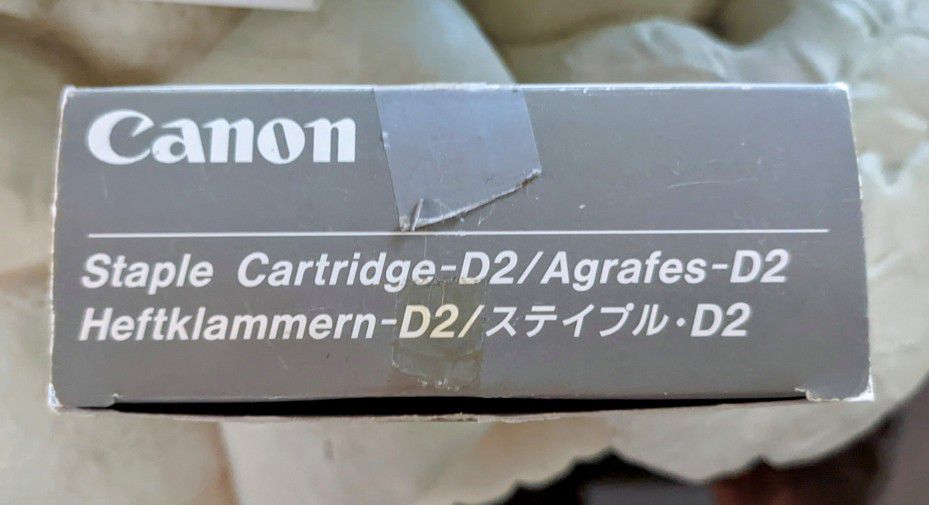 Genuine Canon D2 0250A002[AA] F23-2930-000 Staple Cartridges 