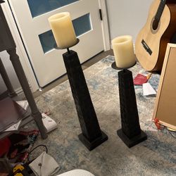 brown Candle holder 22 inches