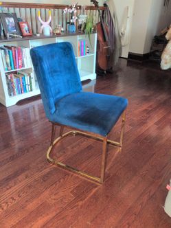 Heidi Velvet Upholstered Dining Chair