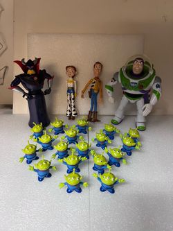 Toy Story Disney Pixar Jessie Woody Buzz, Alians 18 Figures Lot