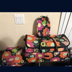 Vera Bradley Luggage All Brand new Tags Still On