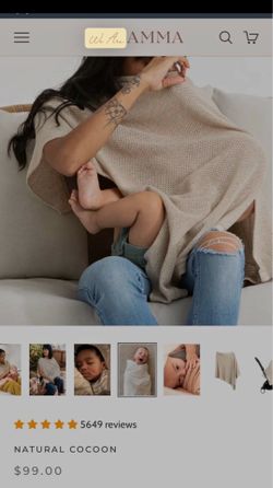 We are Amma Nursing Cover