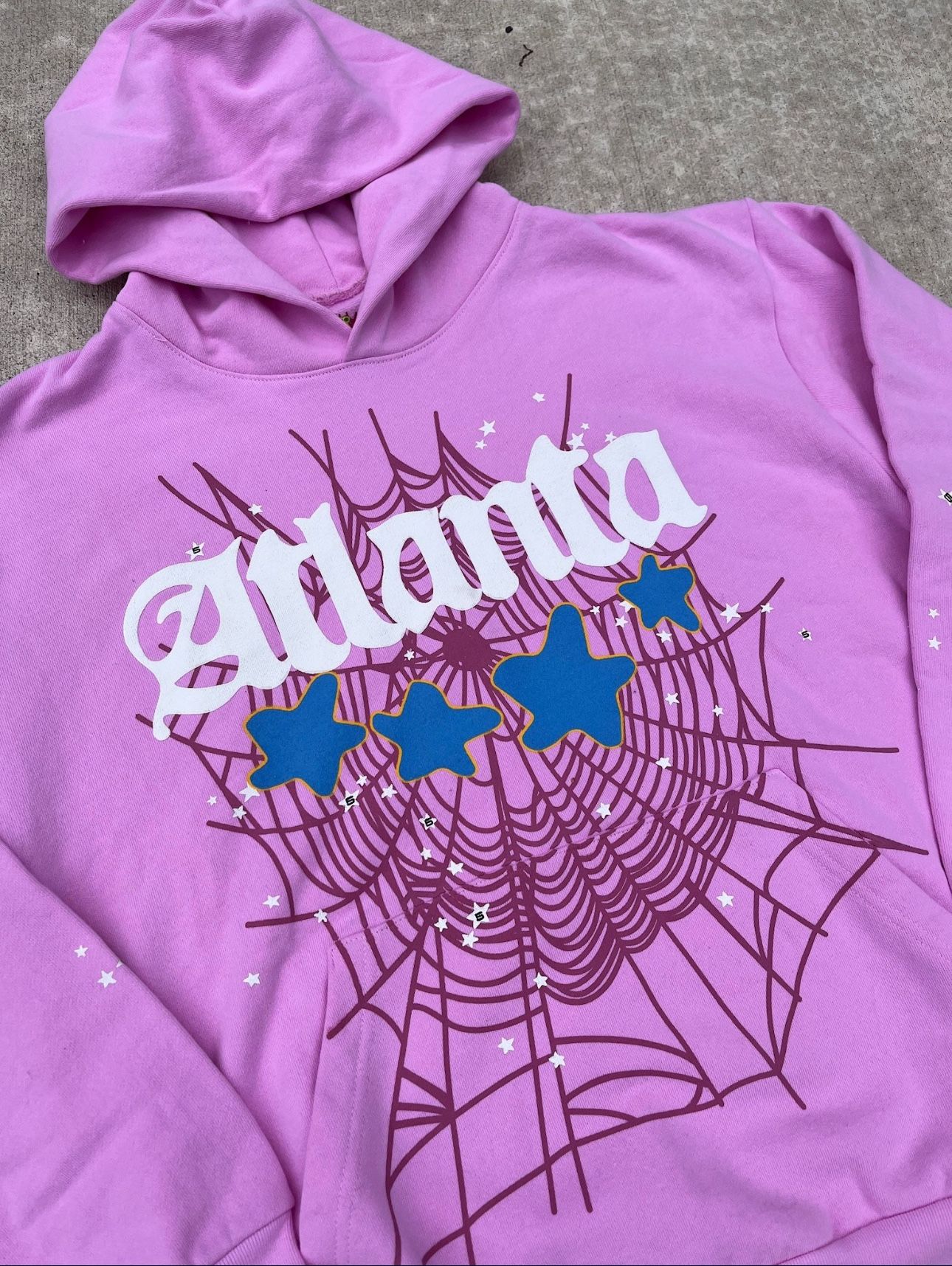 Pink Atlanta Spider Hoodie