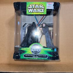 Star Wars Silver Anniversary 1(contact info removed) Obi Wan & Darth Vader Final Duel