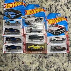 Hotwheels Mustang Lot 