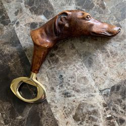 Antique dog bottle opener