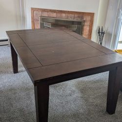 Dining Room Table – 64” x 42” (Extends with Leaf) 