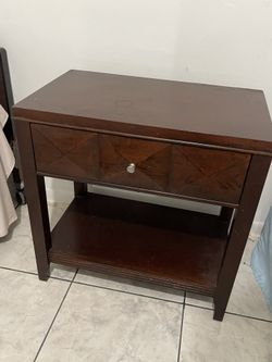 Wooden Nightstand
