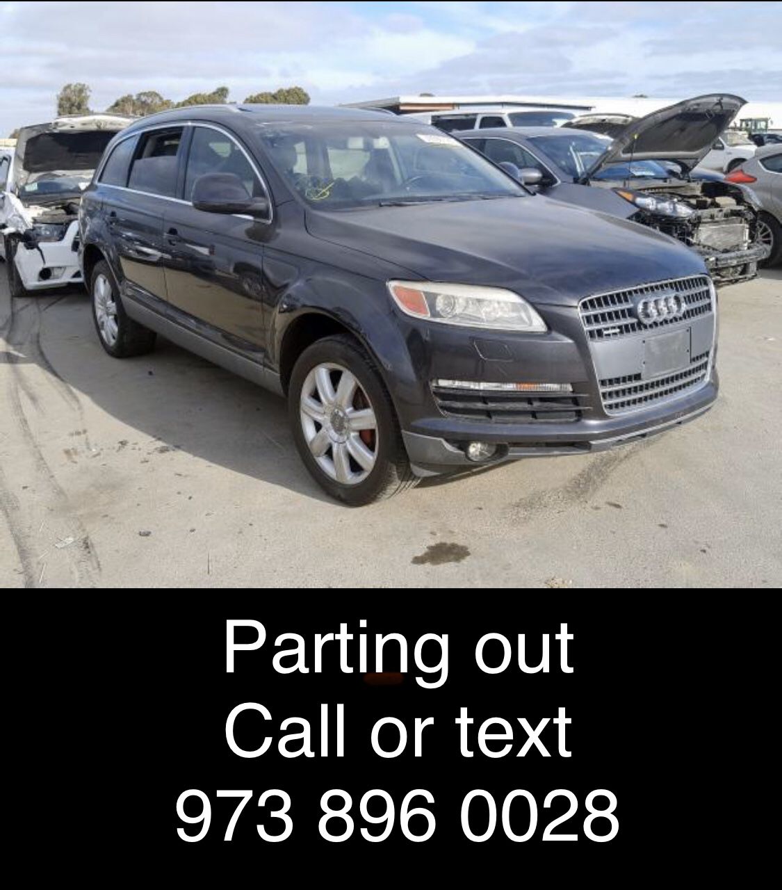 Parting out AUDI Q7 2007-2014 All parts available