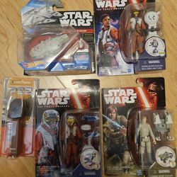 Star Wars Collectible Figurines Lot