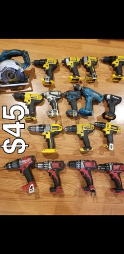 Makita milwaukee dewalt impact drill