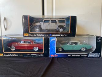 Selling 3 special edition MAISTO 1:18 scale cars asking $45 each