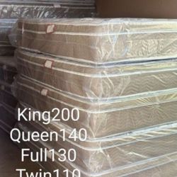 Mattresses King Queen Full Twin 