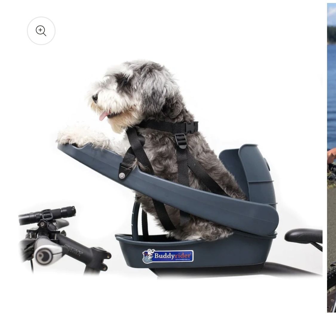 BuddyRider Dog Bike Carrier.  $50!