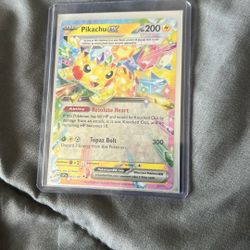 Pikachu ex 057/191 Double Rare Pokemon Surging Sparks