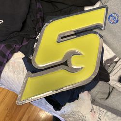 Metal Snap On Sign 