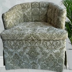 Mid Century Modern Barrel Chair