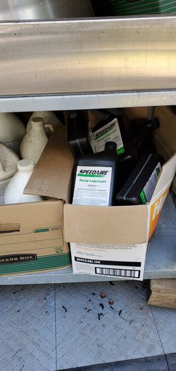 Oils, compressor, AC vacuum,battery terminal and tire cleaner