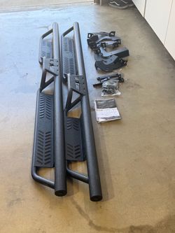 Side steps, Running boards for 1999–2006 SILVERADO & SIERRA 1500 RUNNING-7005