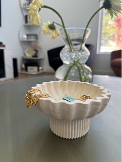 Handmade Ruffle  bowl