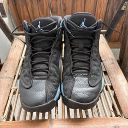 Jordan 13 Retro Black/University Blue men’s size 8.5