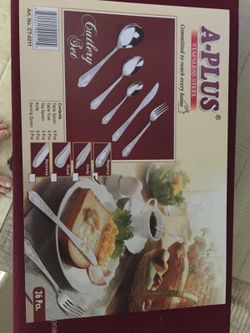 A plus stainless steel cutlery set