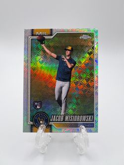2026 Topps Chrome Logofractor - Jacob Misiorowski #196 💥Image Variations💥 (RC)