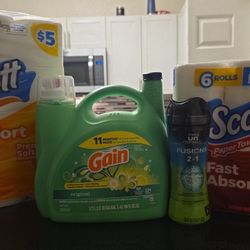 $27 Small Household Essentials Bundle – Laundry & Paper Goods ✨