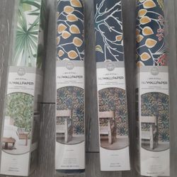 Brand NEW Peel and STICK DECORATIVE WALL PAPER, $7  Each Roll