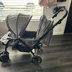 Babyjoy Double Stroller