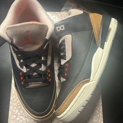 Jordan 3 Desert Elephant Size 8.5 Used